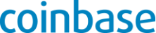 Logo di Coinbase.