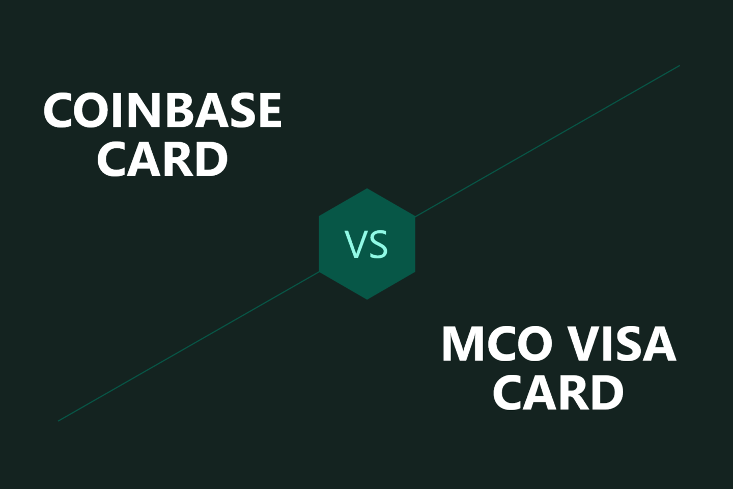 Coinbase card Vs MCO visa card. Chi è meglio? Confrontale ...