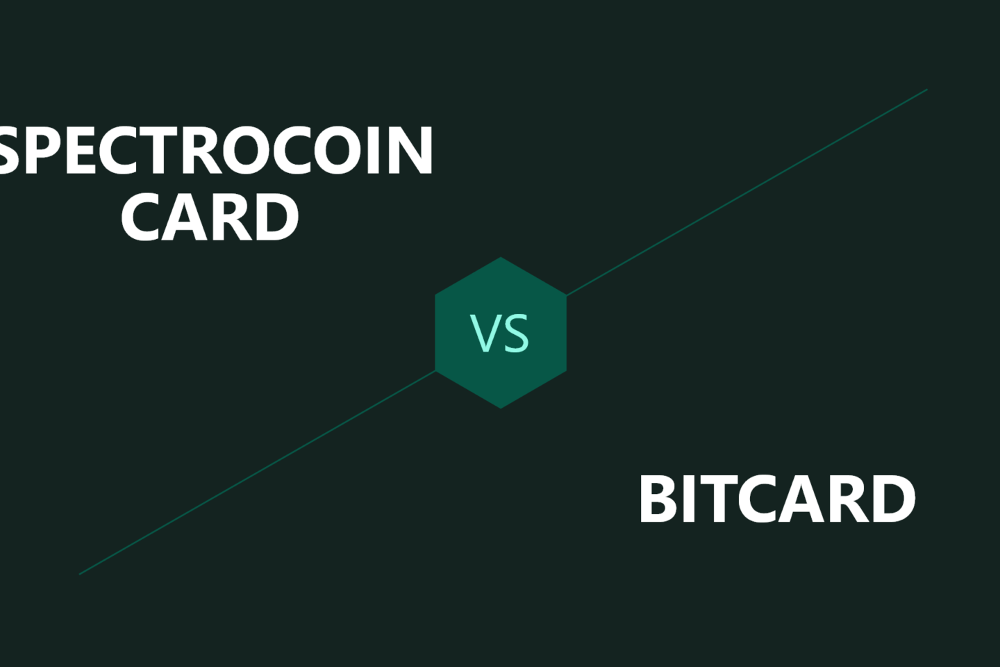 SpectroCoin card Vs Bitcard. Carte a confronto | HolaCripto