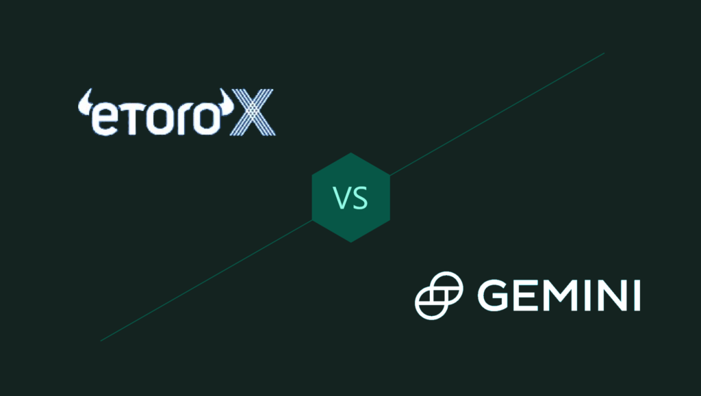 eToroX e Gemini a confronto