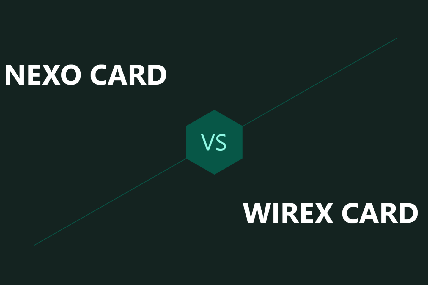 Nexo card Vs Wirex card. Chi è meglio? Confrontale ora ...