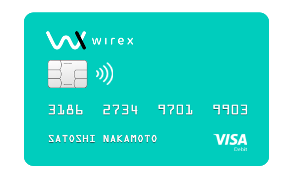 Wirex card aspetto