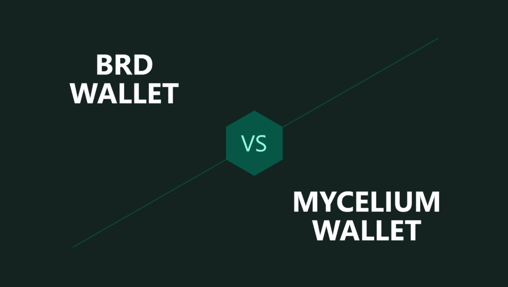 BRD Wallet e MyCelium Wallet a confronto