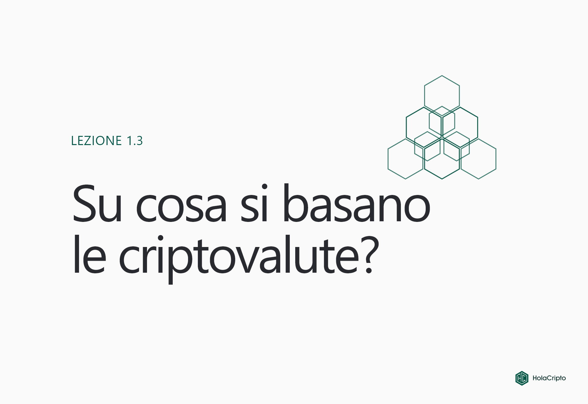 Su cosa si basano le criptovalute?