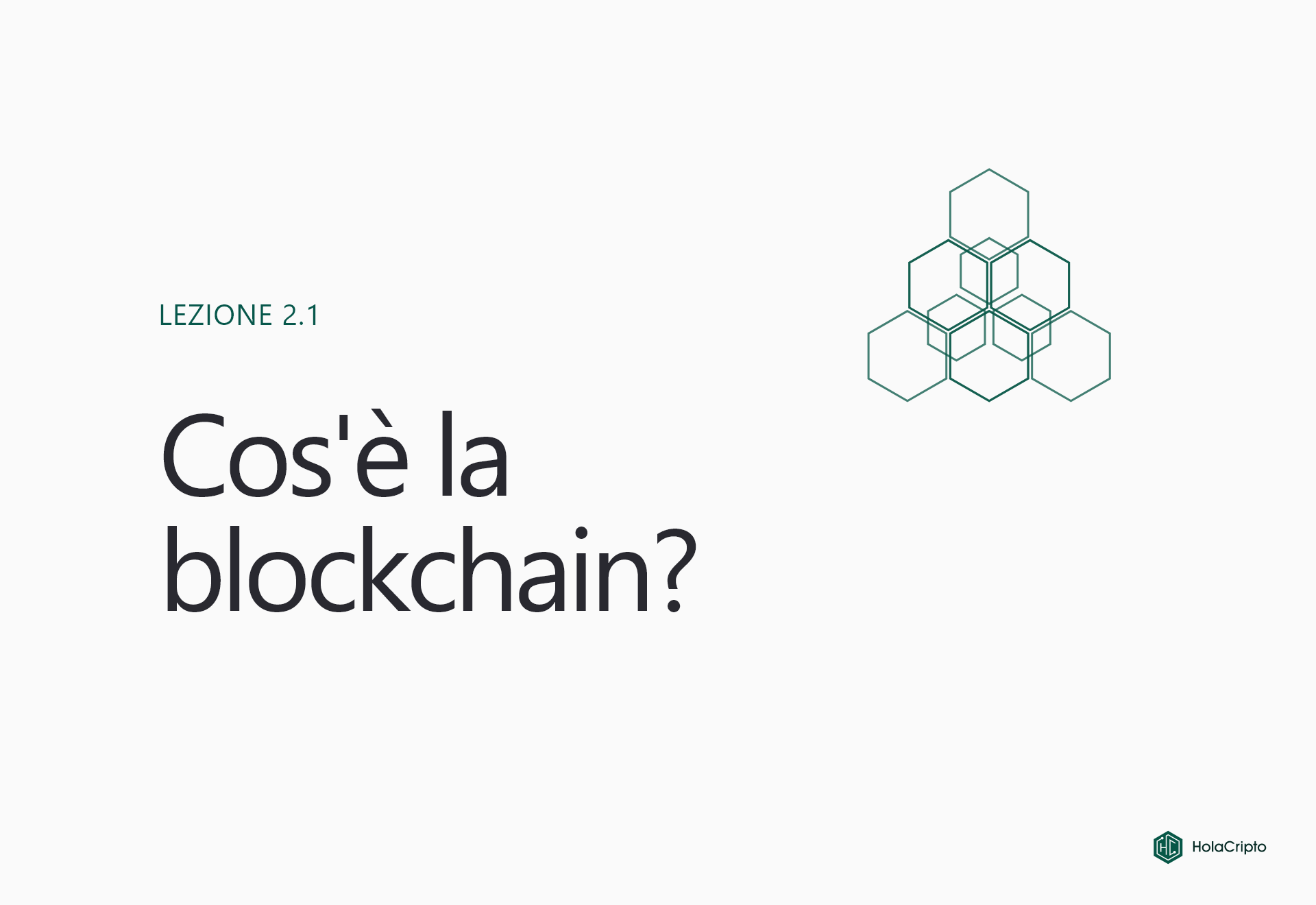 Cosa è la Blockchain?
