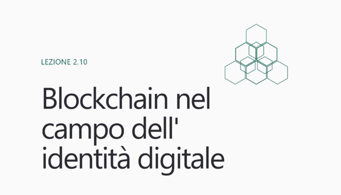 Blockchain nel campo dell’identità digitale