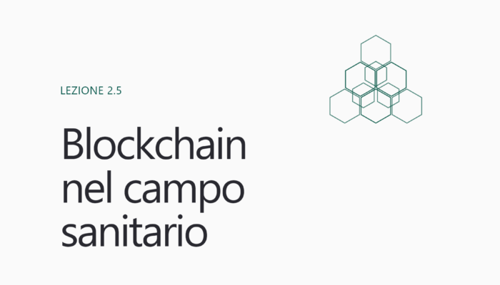 Blockchain nel campo della sanità