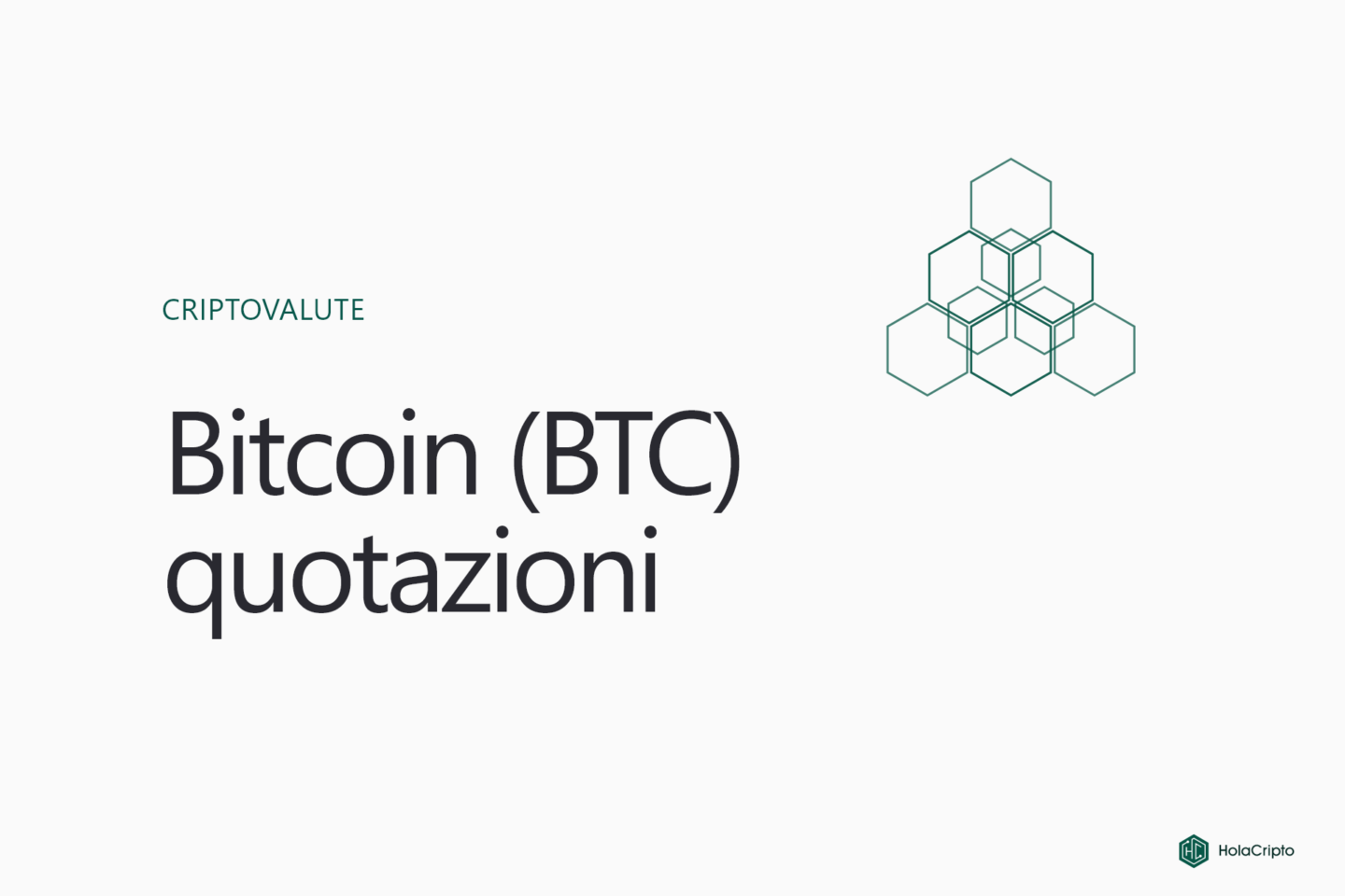 Valore Bitcoin – BTC vs EUR e BTC vs USD - HolaCripto