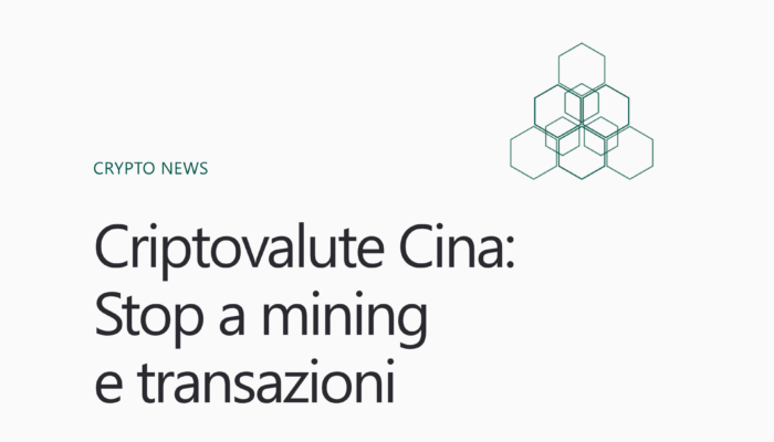Criptovalute Cina_stop transazioni e mining