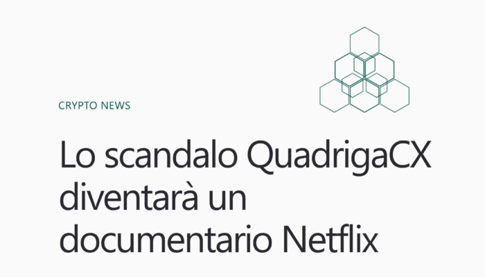 Lo scandalo QuadrigaCX diventarà un documentario Netflix