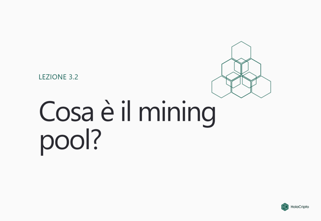 Cosa è il mining pool?