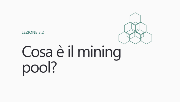 Cosa è il mining pool?