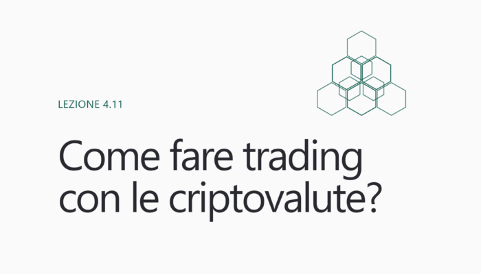 Come fare trading sulle criptovalute?
