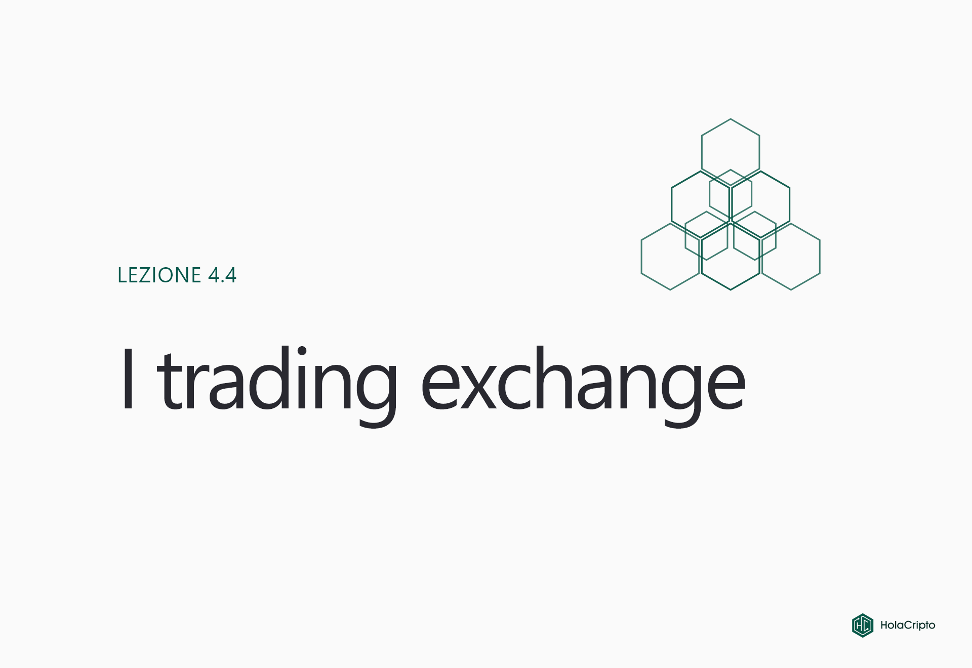 Cosa sono i trading exchange?
