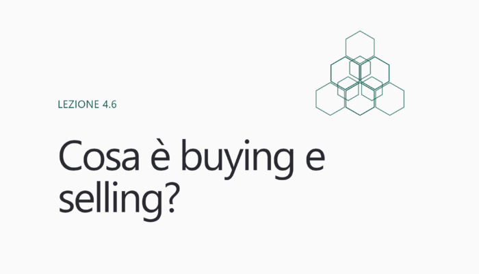 Cosa sono buy e sell nel trading?