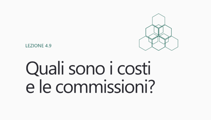 Quali sono i costi e commissioni nel trading?