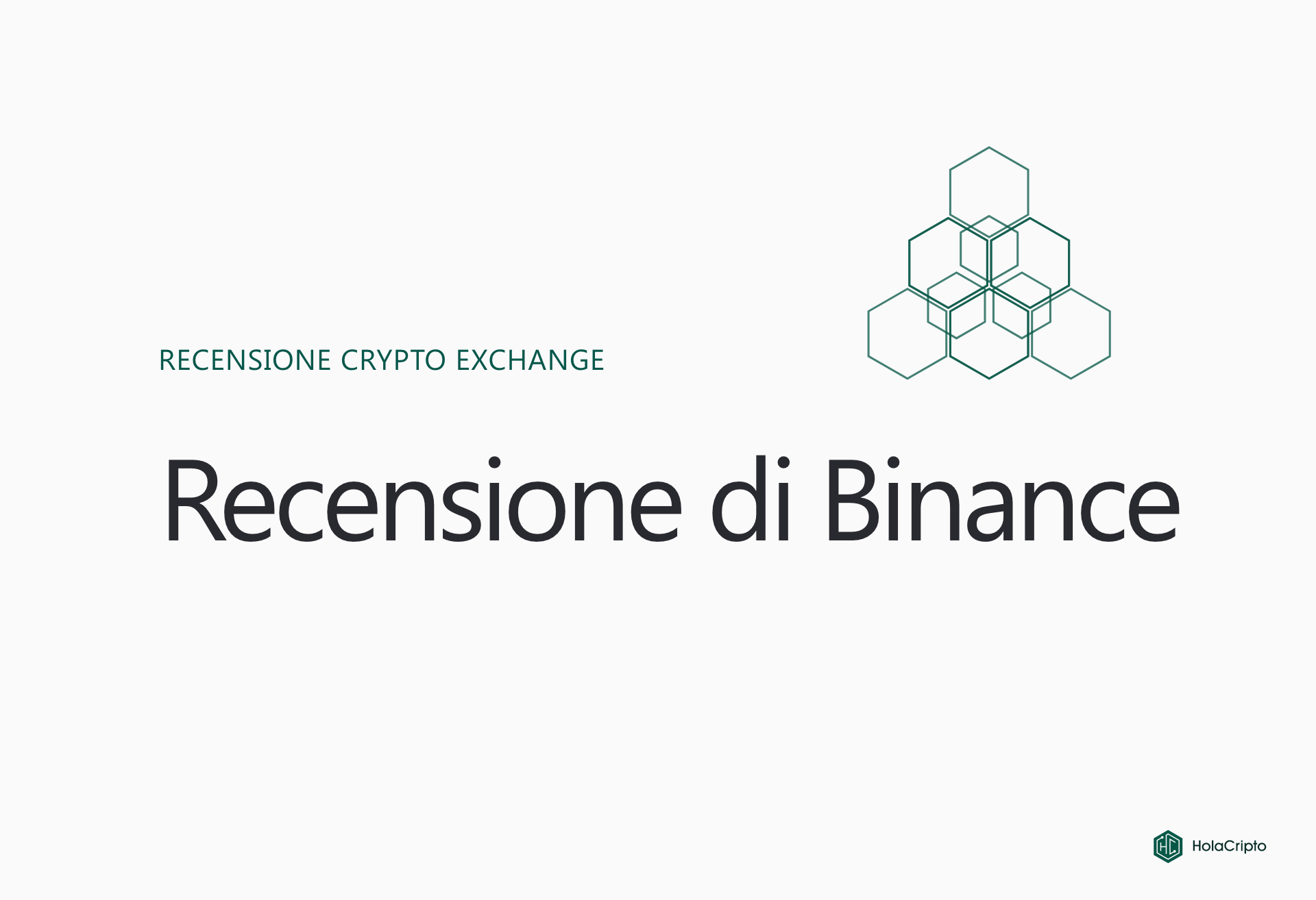 Recensione di Binance