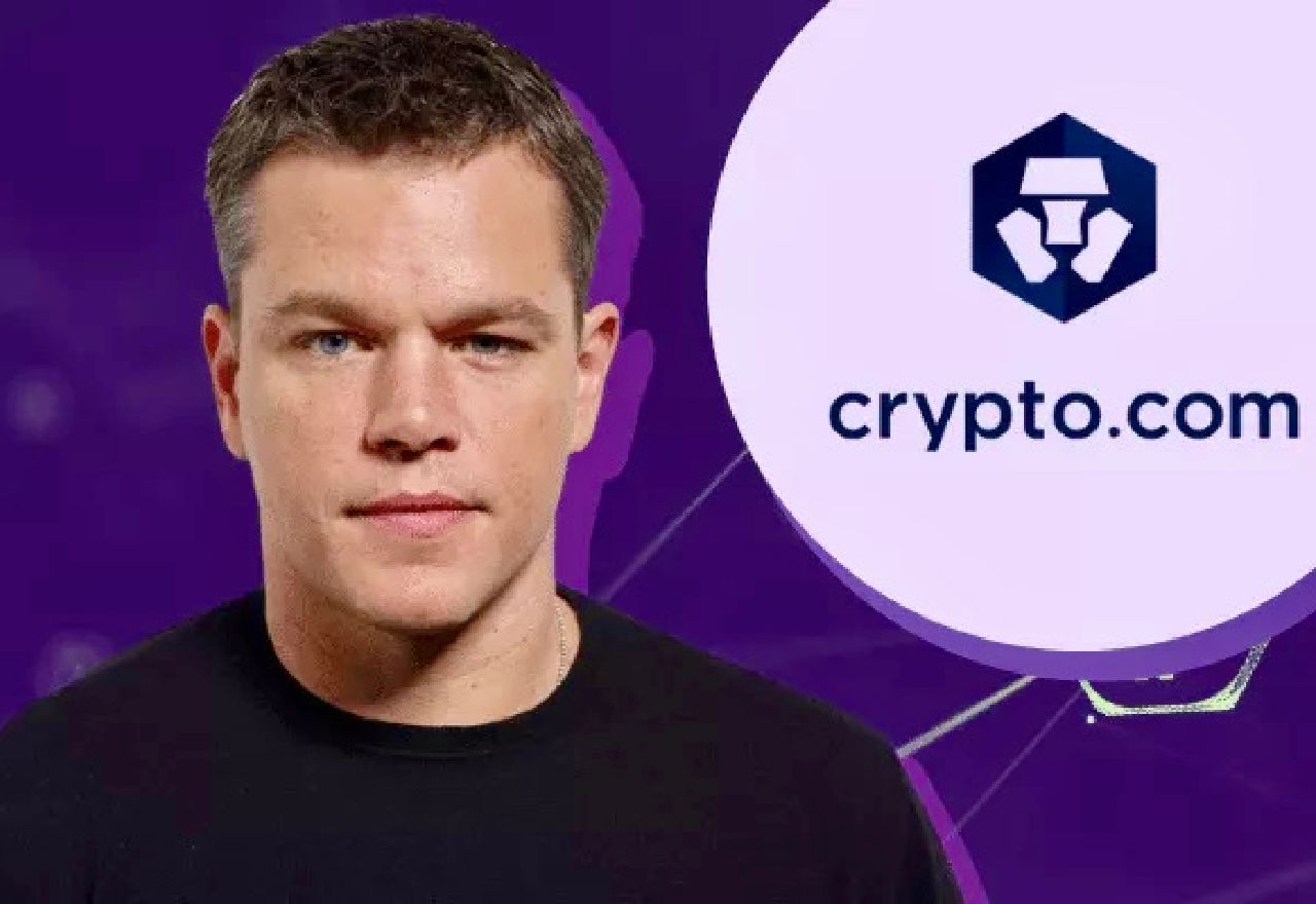 Matt Damon protagonista dello spot di Crypto.com