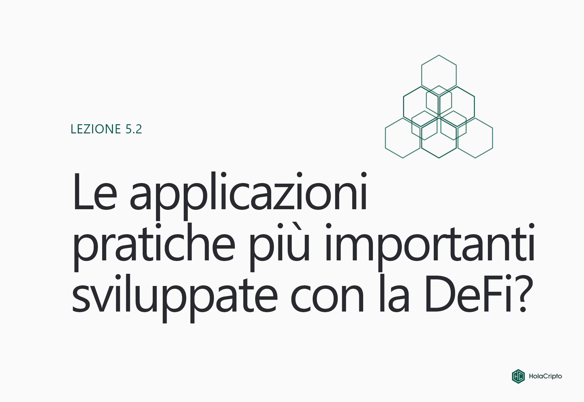 Le più importanti applicazioni DeFi